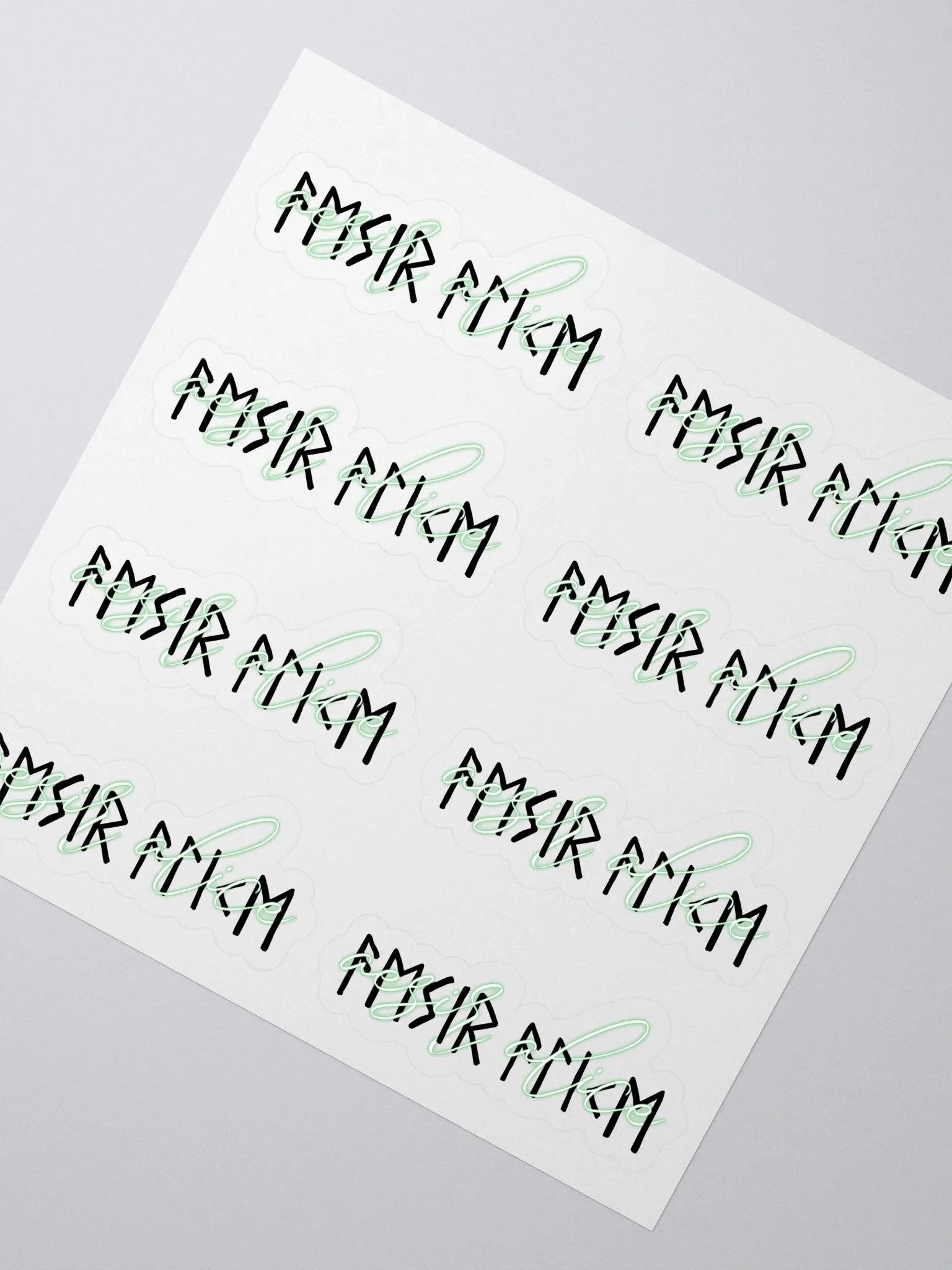 Logo Sticker Sheet product image (2)