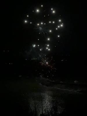 New Quay fireworks display #fireworks #fyp #wales 