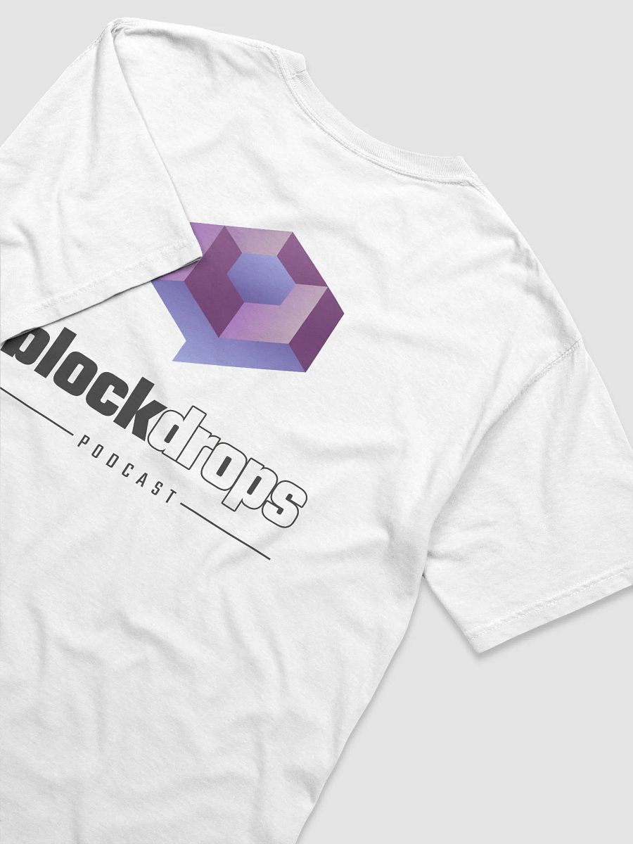 BlockDrops Tee - Black Logo product image (4)