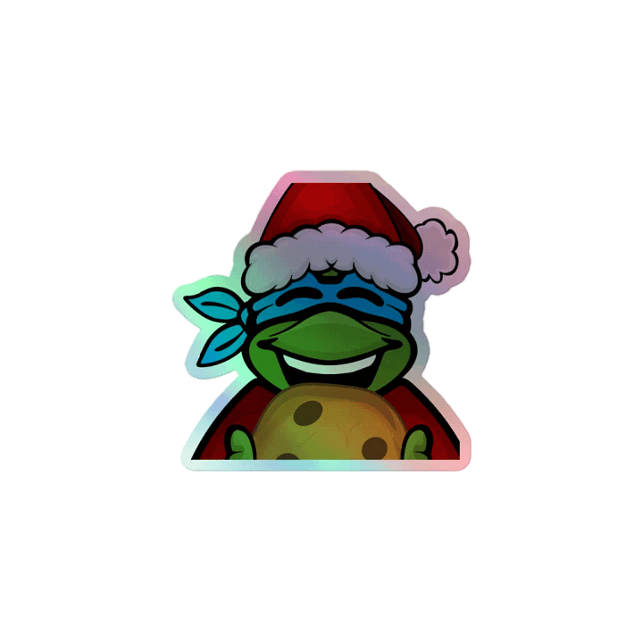 Santa Leo Holographic Sticker product image (1)
