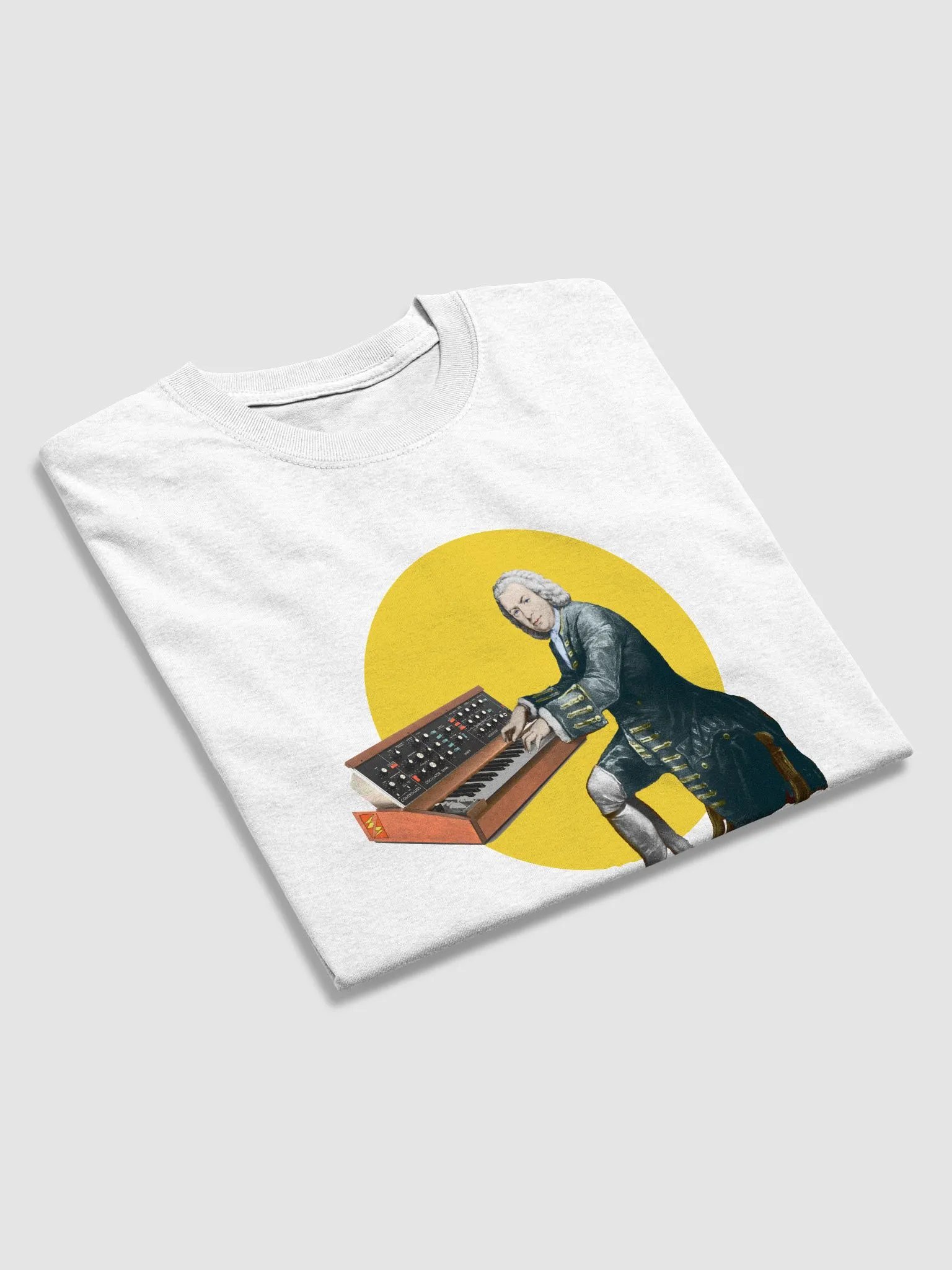 Prelude and Moogue by Frank Fonik (Minimoog), Techno EDM Unisex T-Shirt product image (1)