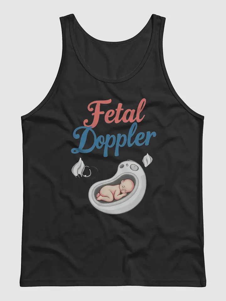 Sleepy Baby Fetal Doppler Jersey Tank product image (2)