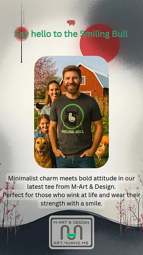 🐂 New Drop Alert! The Smiling Bull is here to wink its way into your wardrobe. Minimalist, bold, and full of charm—this tee f...