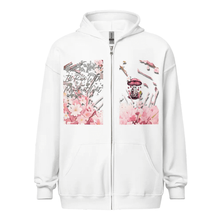 Fantasy Blossom Zip Hoodie product image (1)