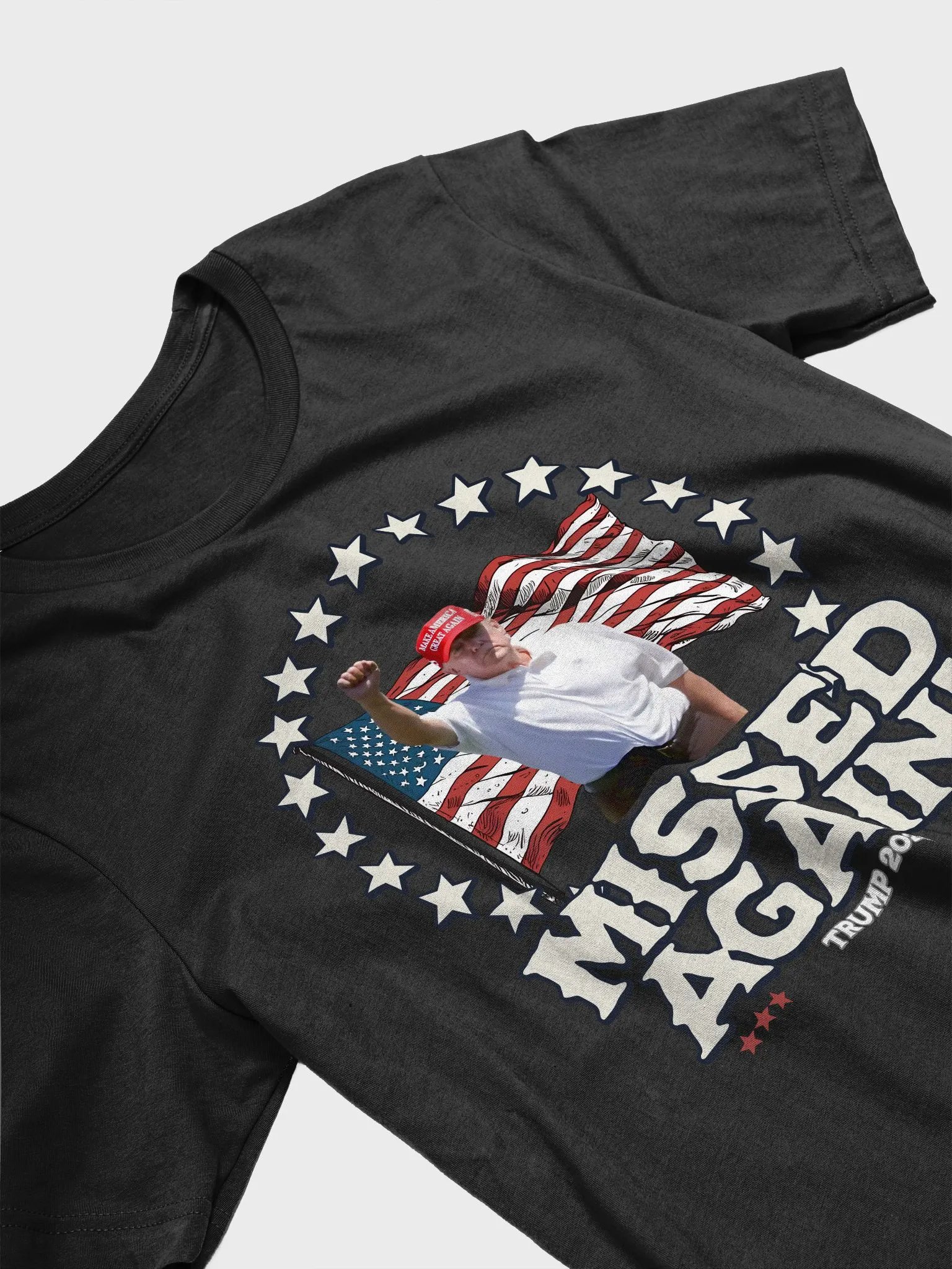 TRUMP 2024 YOU MISSED AGAIN! TRUMP SHOOTING UNISEX T-SHIRT product image (9)
