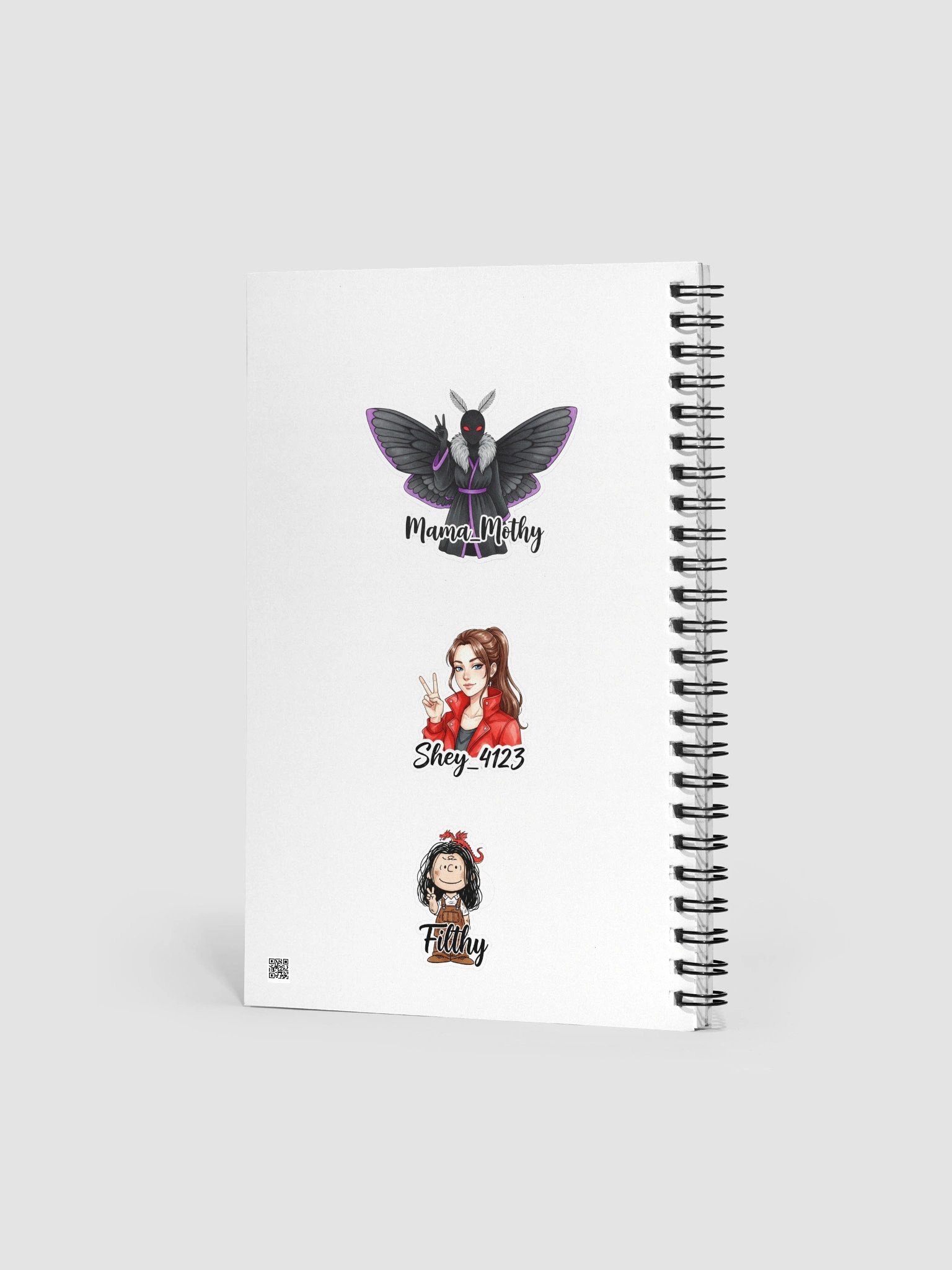 Shey, Moth and Goose Notebook product image (2)