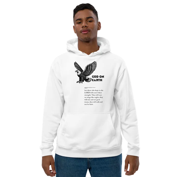 God on Earth Eagle Men's Hoodie product image (1)