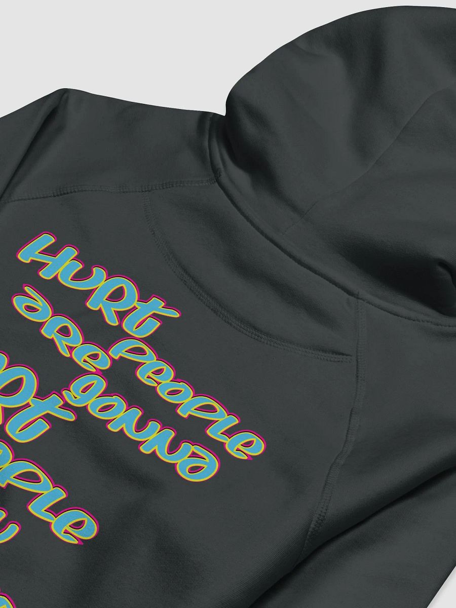 Hurt People - Blue Graffiti - Stanley/Stella Eco Hoodie (BACK) product image (3)