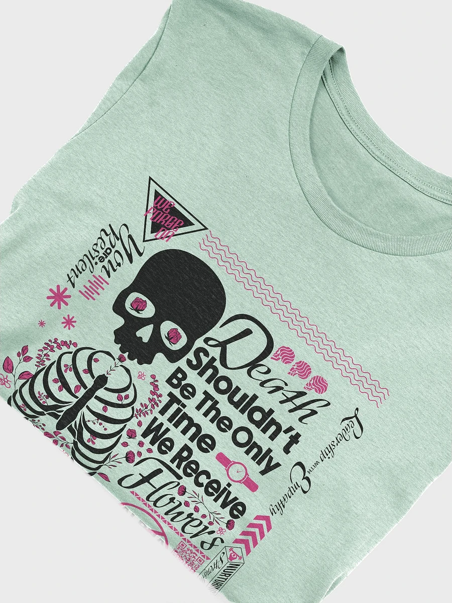 Death and Flowers T-Shirt product image (5)