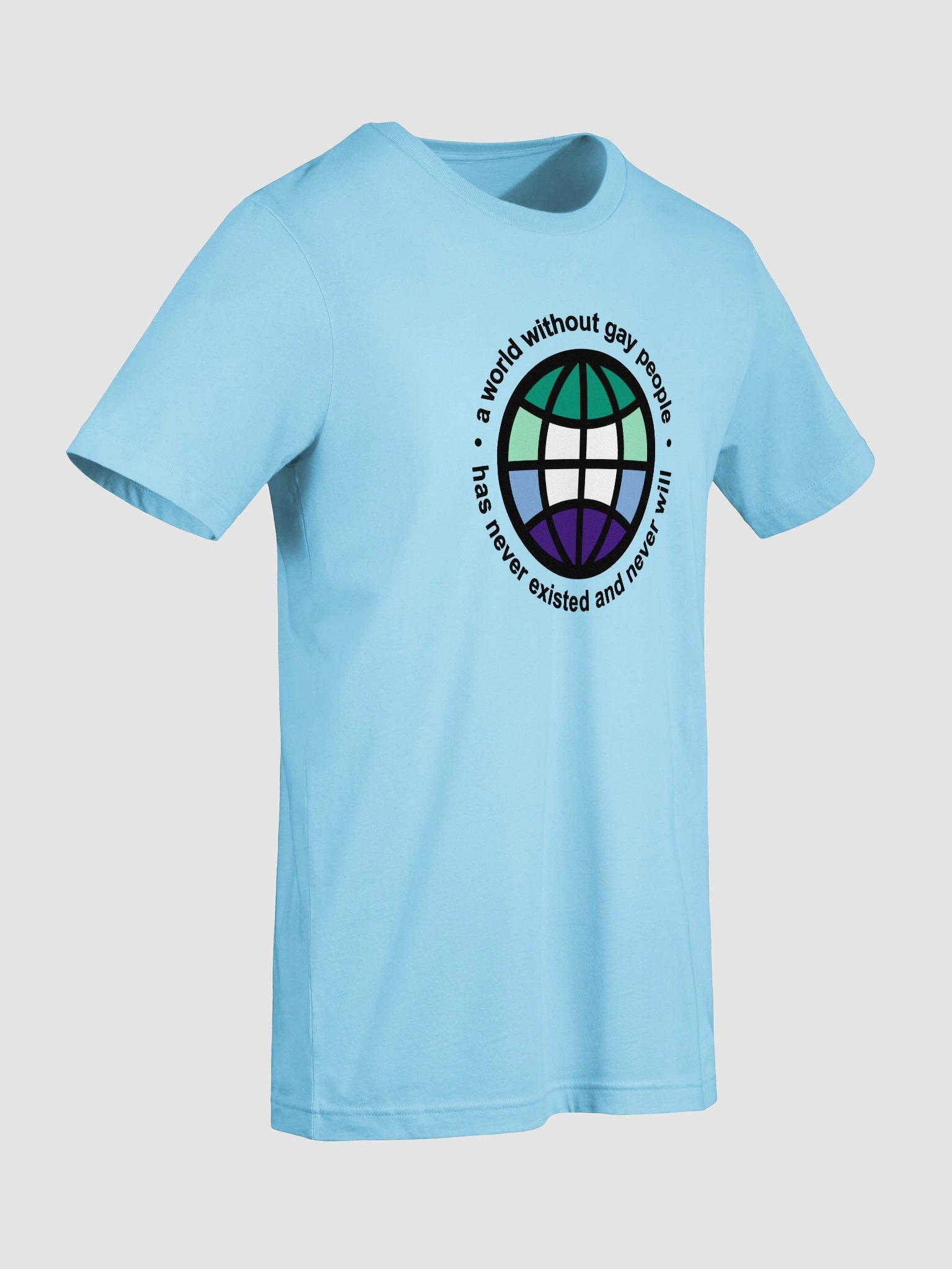 a world without gay people t-shirt product image (9)
