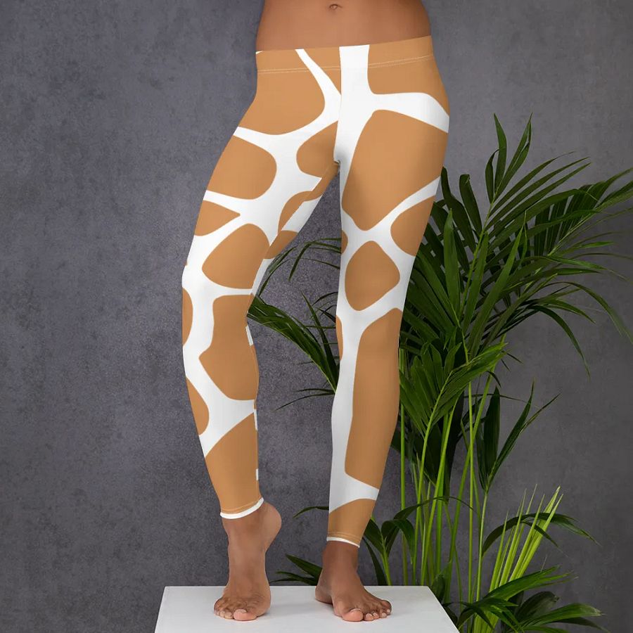 Giraffe Print Leggings – Standout Style & Comfort for Any Occasion product image (5)