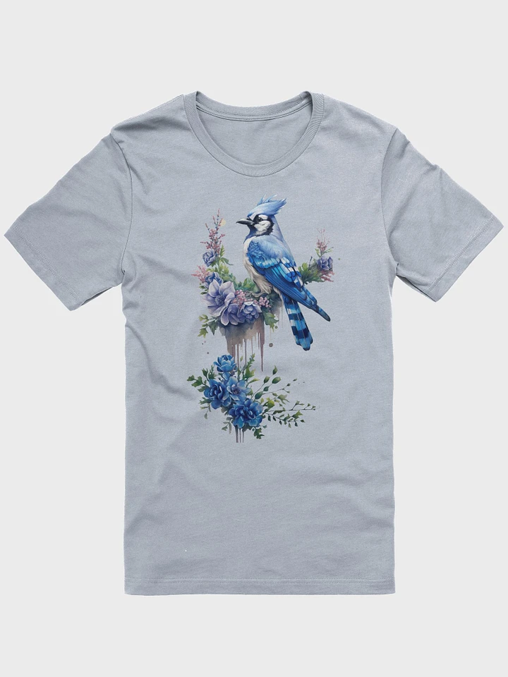 Blue Jay on Flowers product image (1)