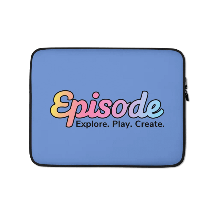 Episode Laptop Sleeve Blue With Gradient Logo product image (1)