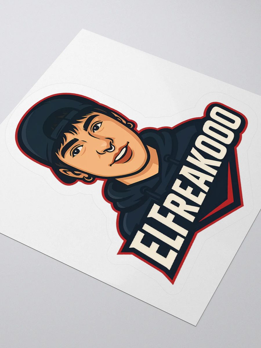 ElFreakooo Logo Sticker product image (7)