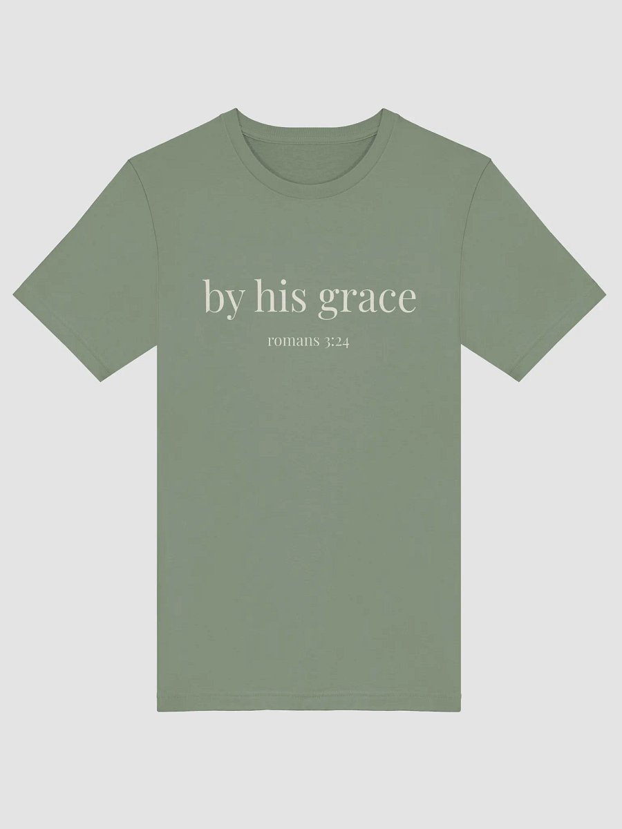 By His Grace – Romans 3:24 Faith Shirt product image (5)