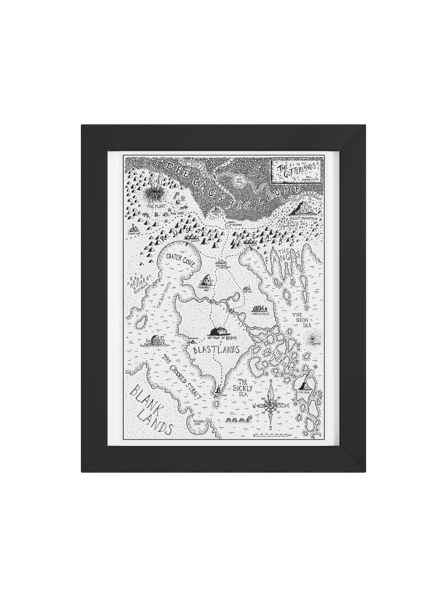 The Gutterlands Map product image (4)