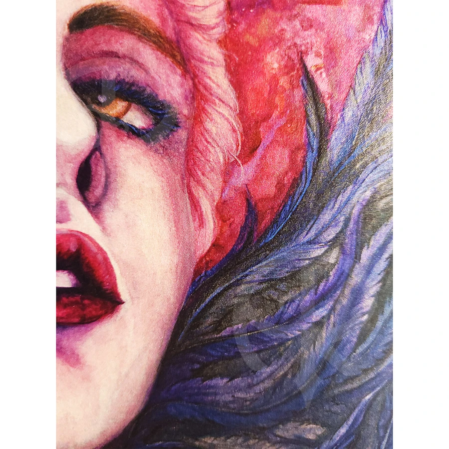 Desire - Watercolor portrait artprint product image (3)