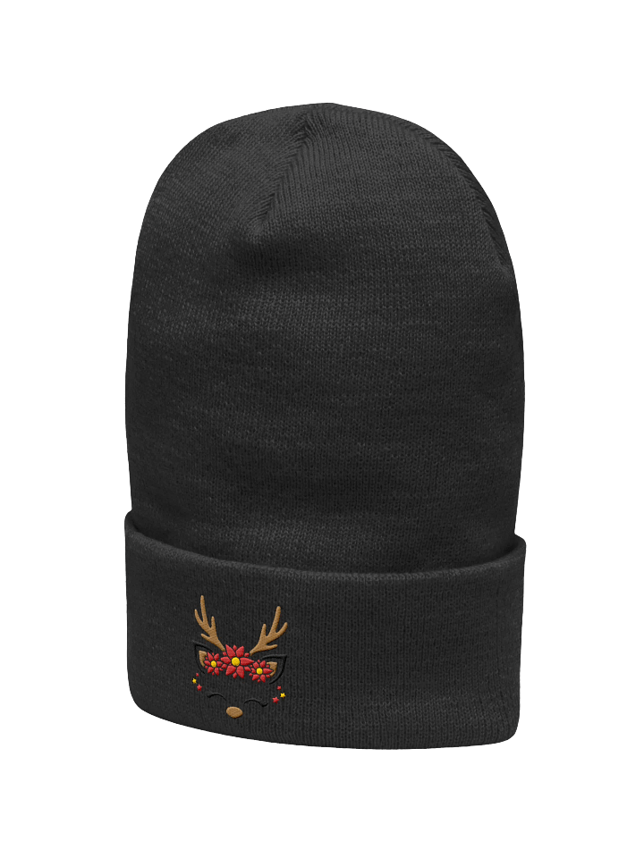 Reindeer Antlers Cuffed Beanie product image (10)