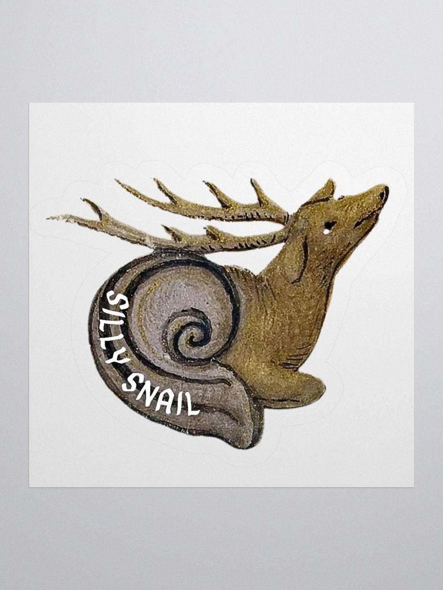 Silly Snail Sticker product image (1)