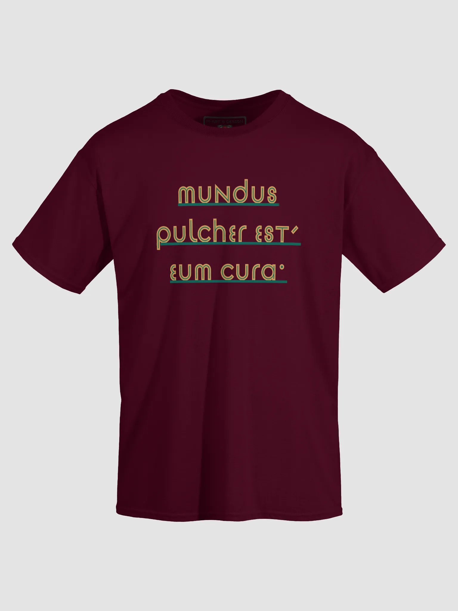 Mundus Pulcher Est, Eum Cura – Wear the Beauty. Protect the World Graphic Tee product image (17)