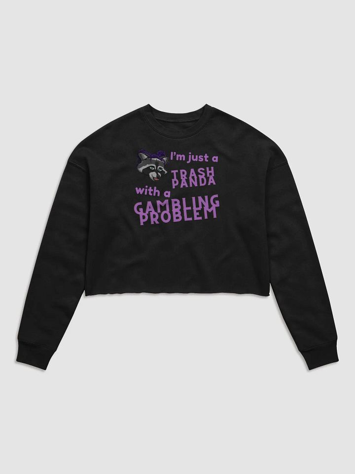 Trash Panda Cropped Sweatshirt product image (1)
