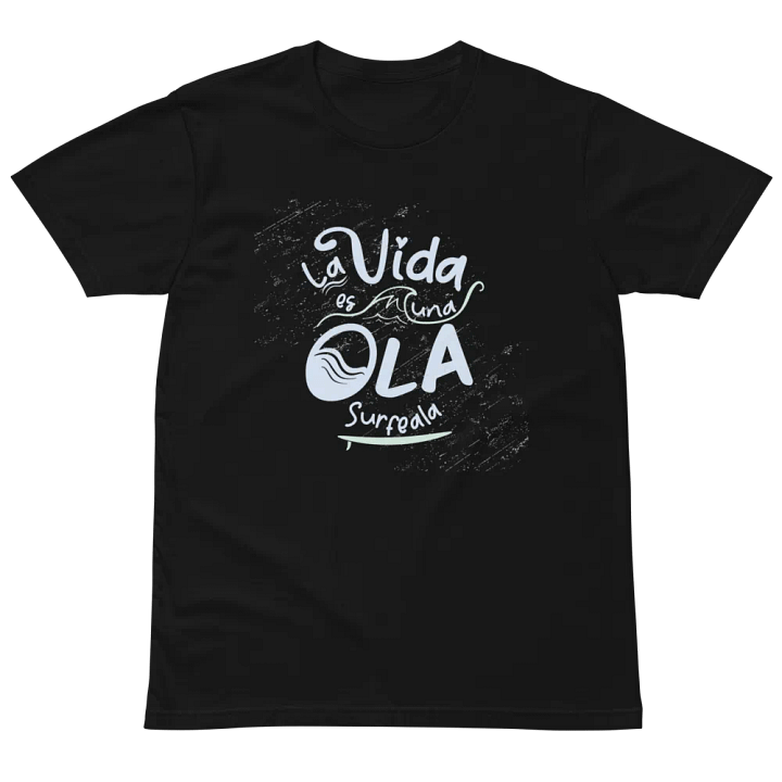 Unisex Premium T-Shirt La vida es una Ola product image (2)
