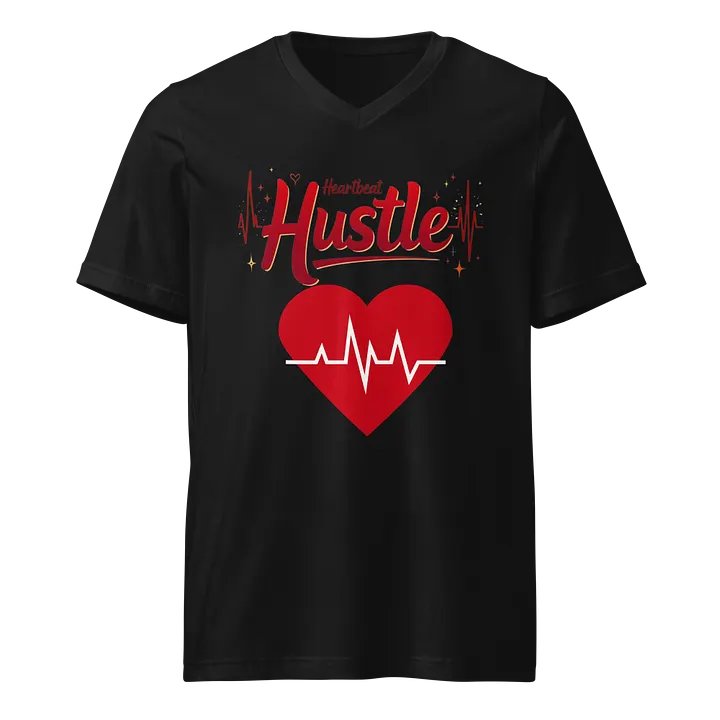Heartbeat Hustle V-Neck Tee product image (1)