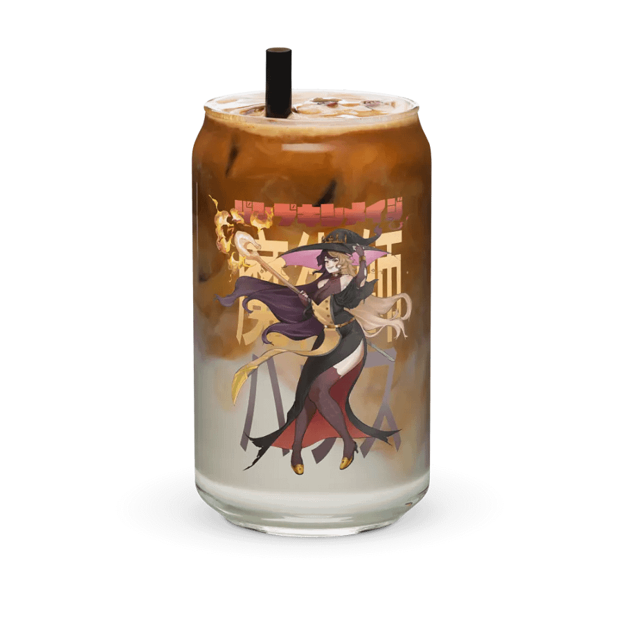 Pumpkin Mage: Goddess of the Gourds - Can-Shaped Glass product image (4)