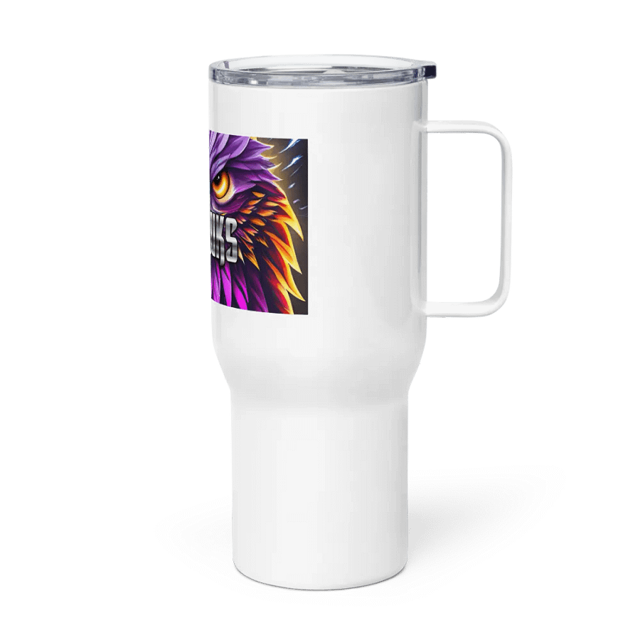 Skyhawks logo 1 Travel Mug with a Handle product image (3)
