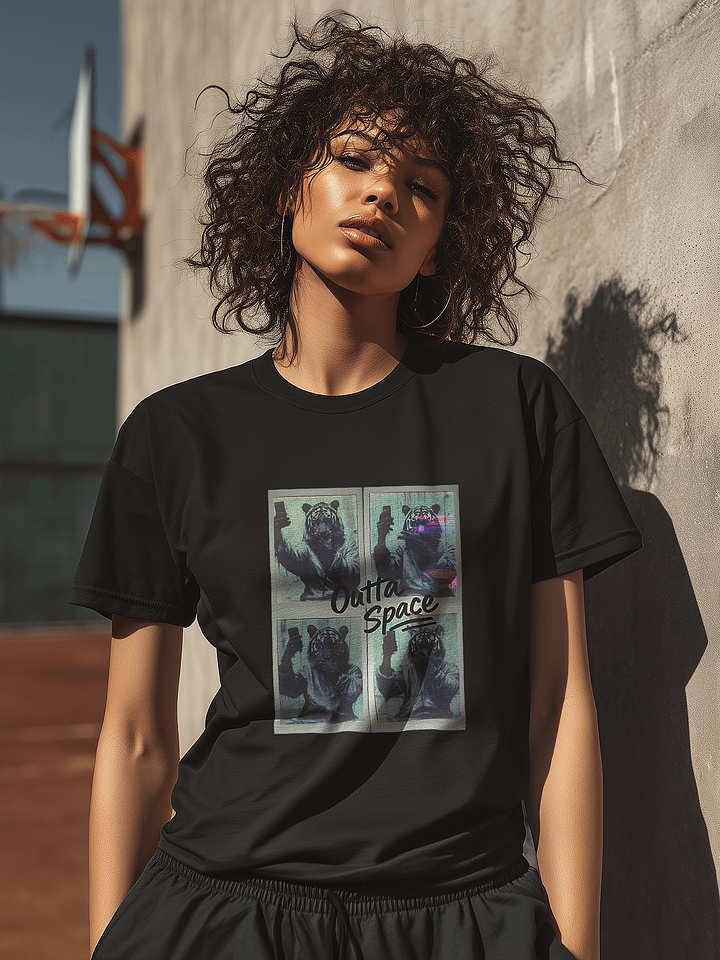 Funny Tiger Taking Selfie T Shirt product image (2)