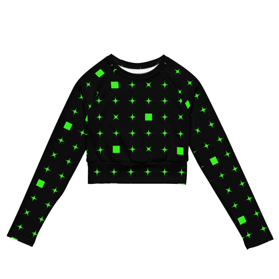 Midnight Galaxy Cropped Rash Guard product image (4)