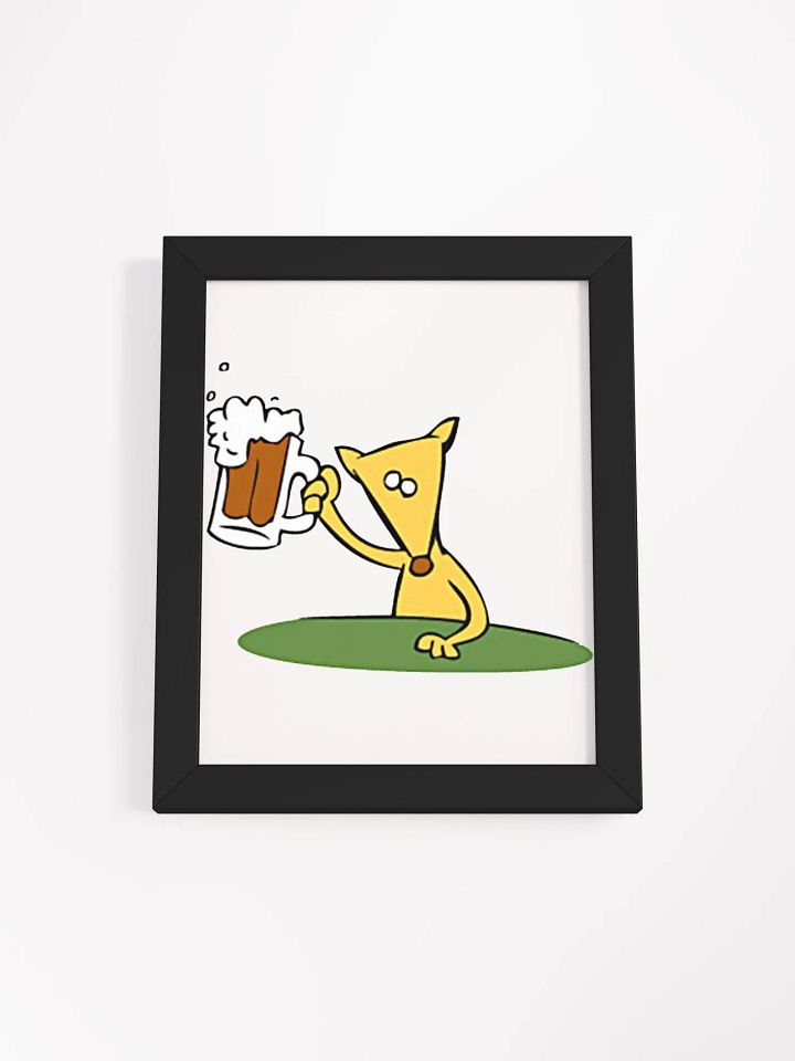 Framed Posters Dog w/Beer product image (4)