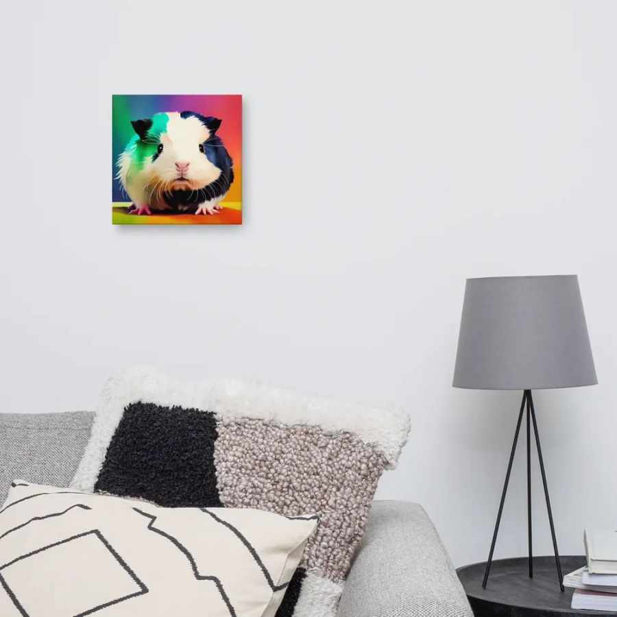 Cute Guinea Pig Digital Painting - v4 product image (10)