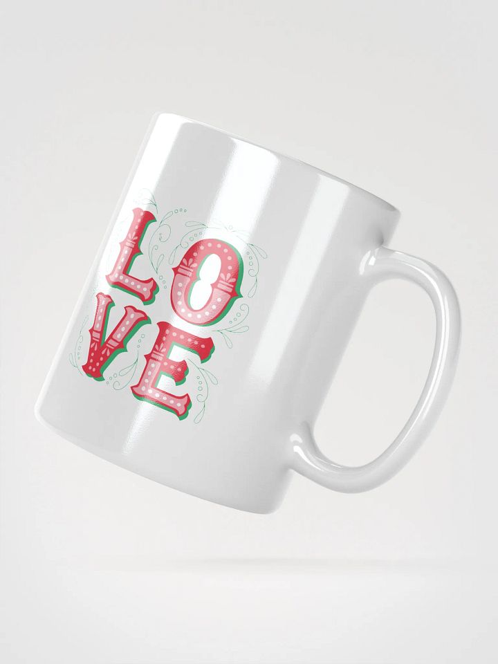 Love Letters White Glossy Mug product image (6)