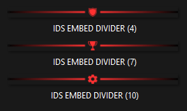 RedRum Embed Divider Bars product image (3)