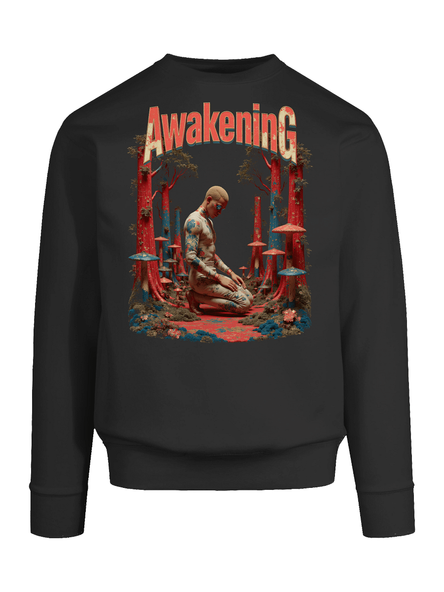 Spiritual Awakening Mystical Mushroom Grove Premium Sweatshirt product image (66)