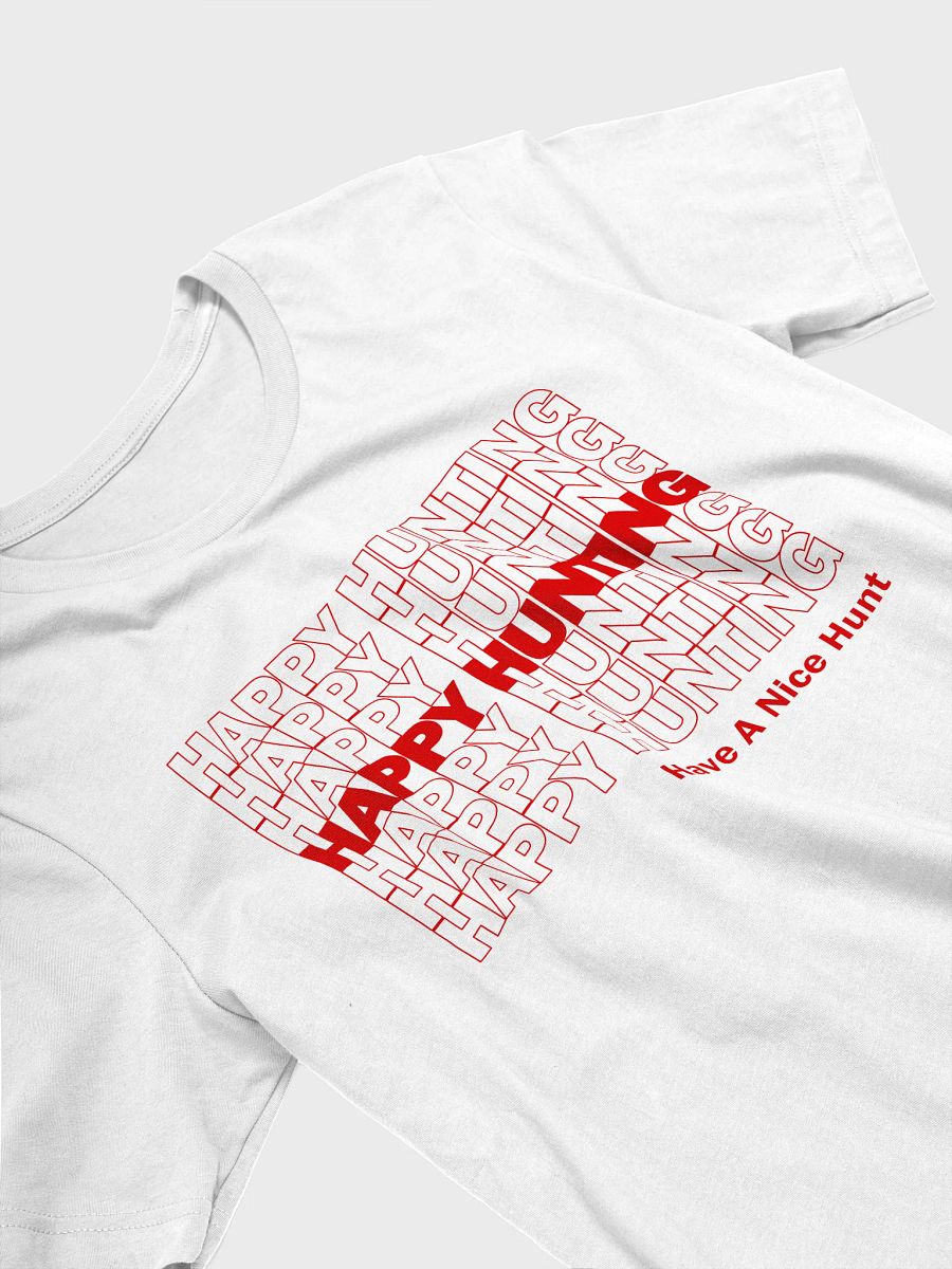 Hunter of Monsters: Happy Hunting Grocery Tee product image (3)