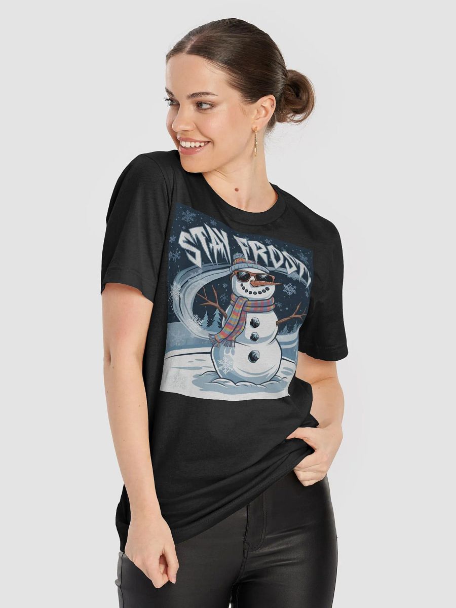 Stay Frosty Snowman T-shirt product image (78)