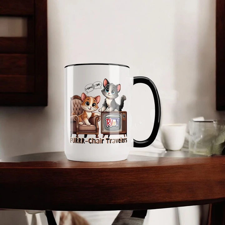 Purrr-Chair Travelers - Ceramic Coffee Mug product image (1)