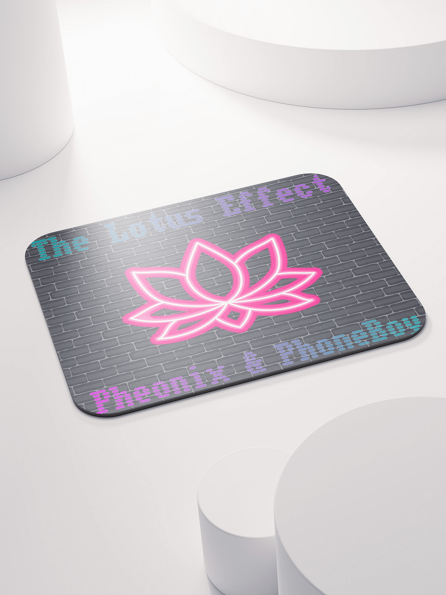 Lotus Efect Mouse Pad Black product image (4)
