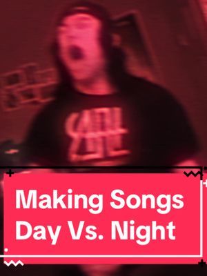 Making Songs Day Vs. Night - -@KidsOfKonnektikut - #music #musicmeme #guitar #guitarist #guitartok #guitarplayer #meme #funny #fyp 
