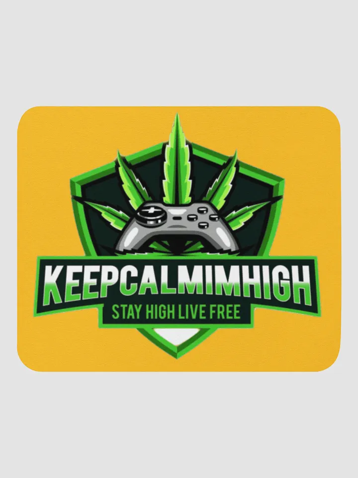 [keepcalmimhigh] Mouse Pad product image (1)