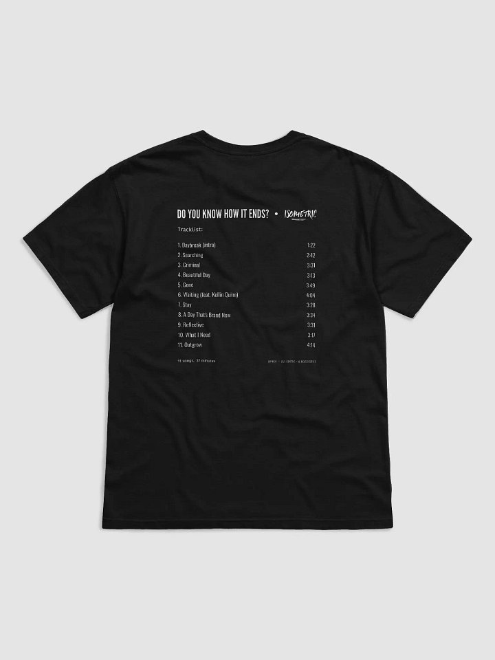ISOMETRIC "Do You Know How It Ends?" Album Cover T-Shirt product image (2)