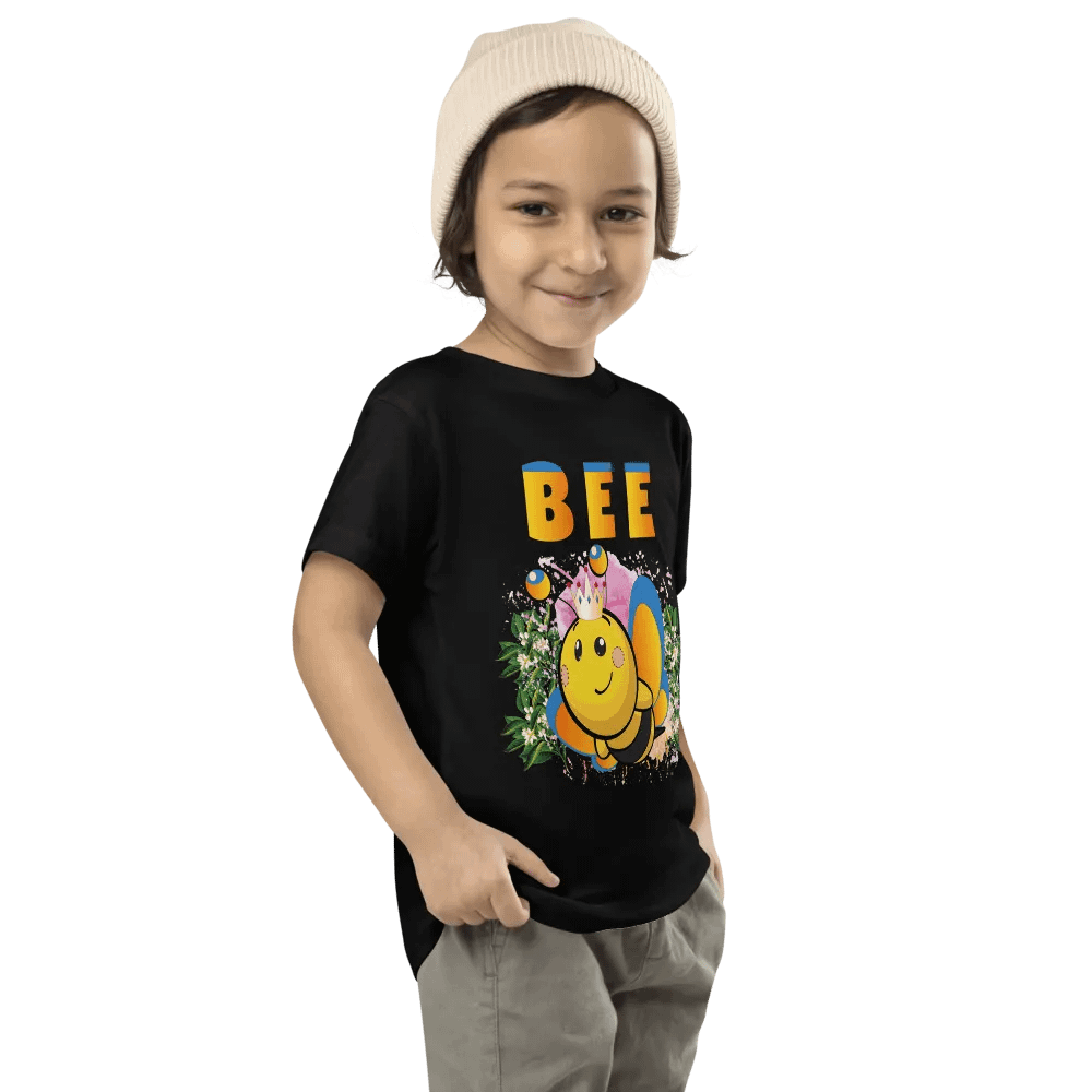 Cute Queen Bee Colorful Lovely T-Shirt-Funny Gift for Boys & Girls product image (8)