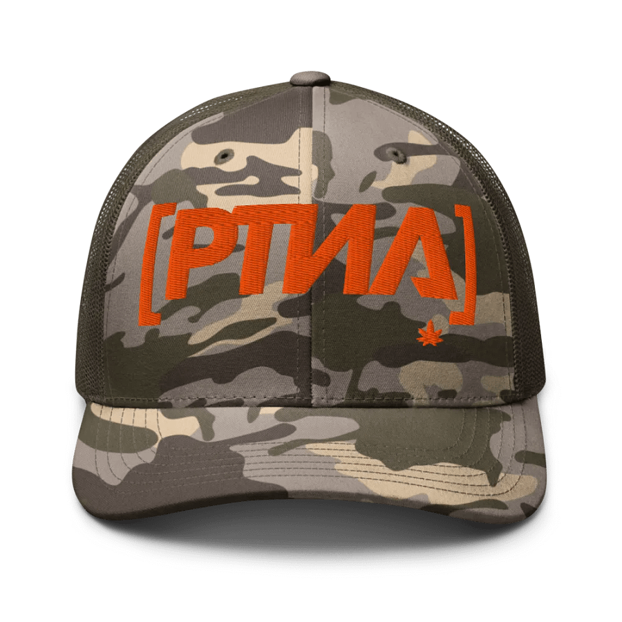 PTNA 420 Camo Trucker Hat product image (1)