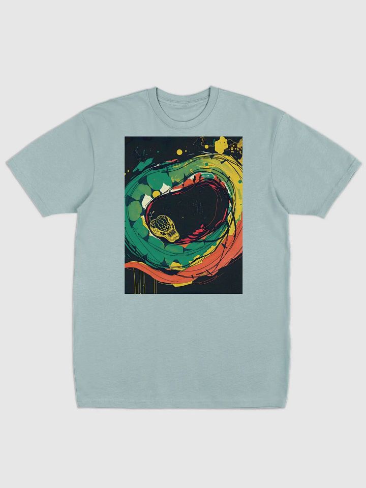 image on both sides, beautiful python Premium Heavyweight Tee product image (1)