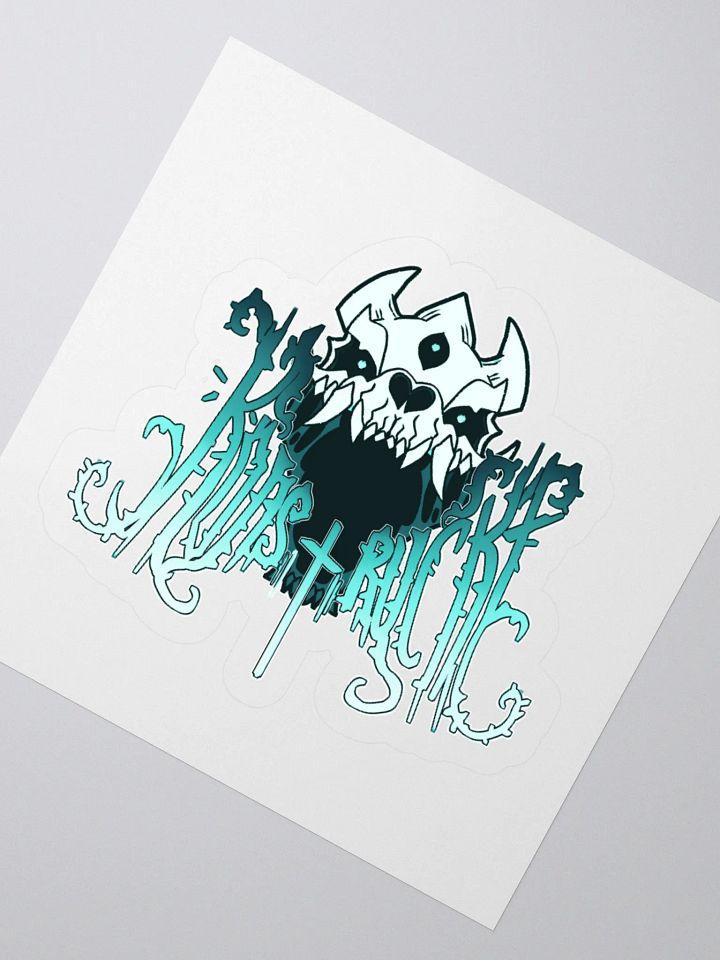 Kon logo - blue - sticker product image (2)