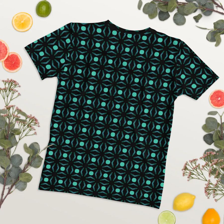 Abstract Repeating Values Women's T-Shirt product image (9)