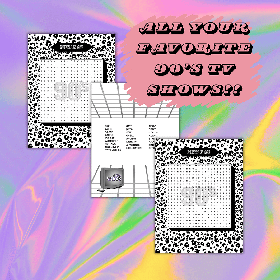 Umm...What's The Name Of That 90's TV Show? PDF Download product image (2)