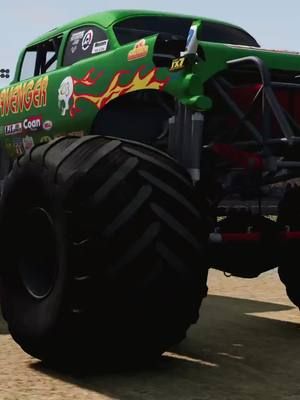Beam.ng Drive Monster truck free style #monsterjam #monstertruck #freestyle #fyp
